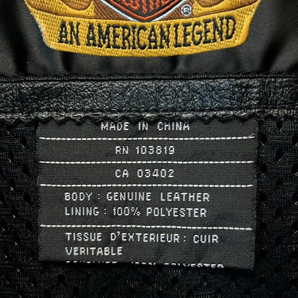 Harley Davidson Men’s leather jacket - Picture 4 of 7
